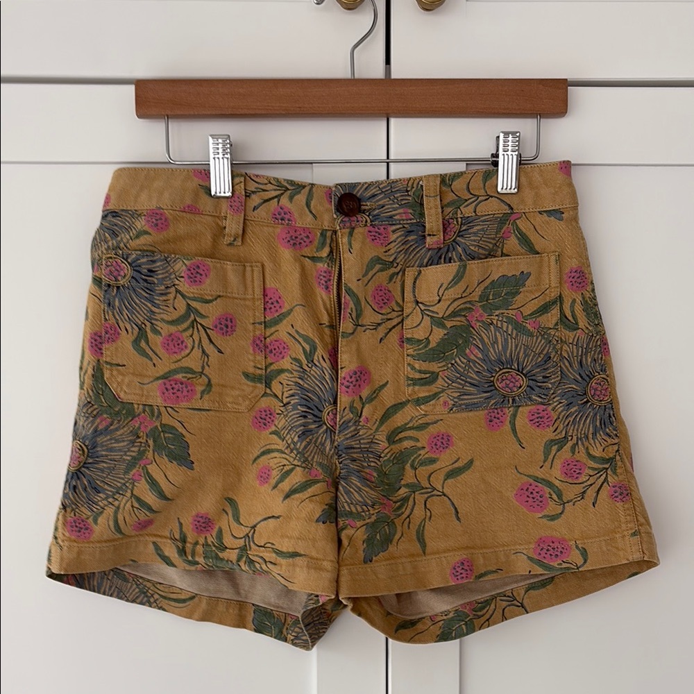 Madewell floral shorts